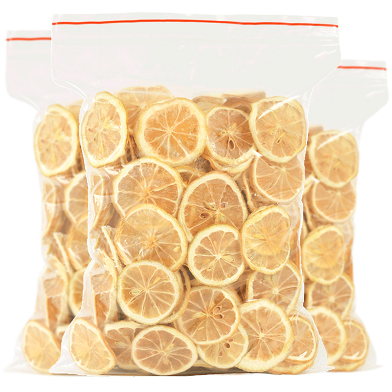 Selection of Lemon Slices 500g Dried Tea Slices Sparkling Water Lemon Fruit Tea Bulk Bags Herbal Tea