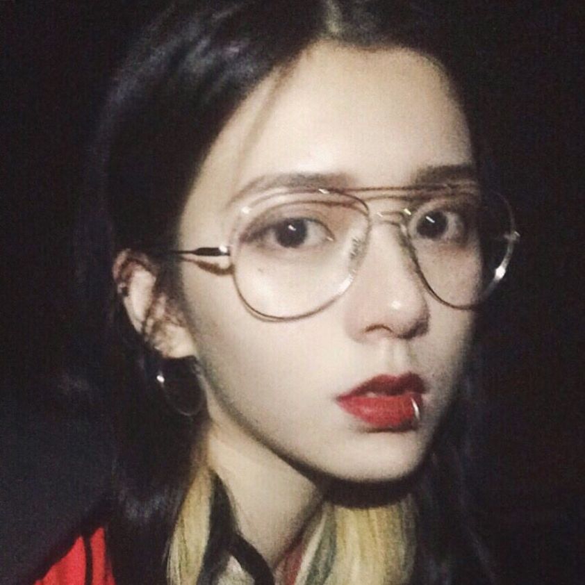 Korean version of the trendy retro Harajuku style ulzzang myopia glasses frame female net red models round face plain face artifact ins Phnom Penh