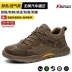 Winter labor protection shoes for men, anti-smash and puncture-proof electrician insulated steel toe with steel plate, construction site work old protection shoes 