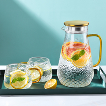 Bei Movie Summer Cold Water Pot Home Large Capacity Cool Water Cup High Temperature Resistant Glass Kettle Cold Water Cup Suit Cool Water Pot