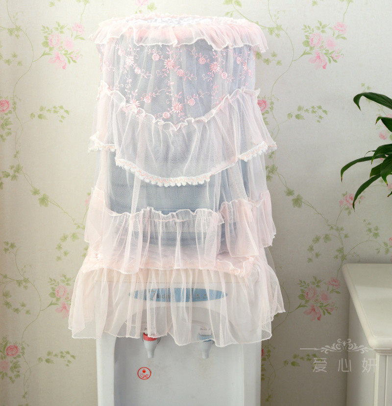 Romantic lace household water dispenser cover Korean drinking bucket