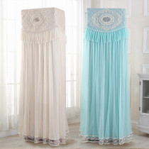 Vertical cabinet air conditioning cover Haier Gree beauty cabinet air conditioning cover dust cover European air conditioning cover lace fabric