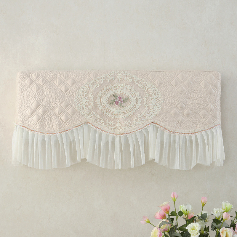 Air conditioning cover 1 horse 1 5p indoor all-inclusive Gree 2 beautiful sets of Haier European-style pastoral bedroom dust cover wall-mounted air-conditioning cover