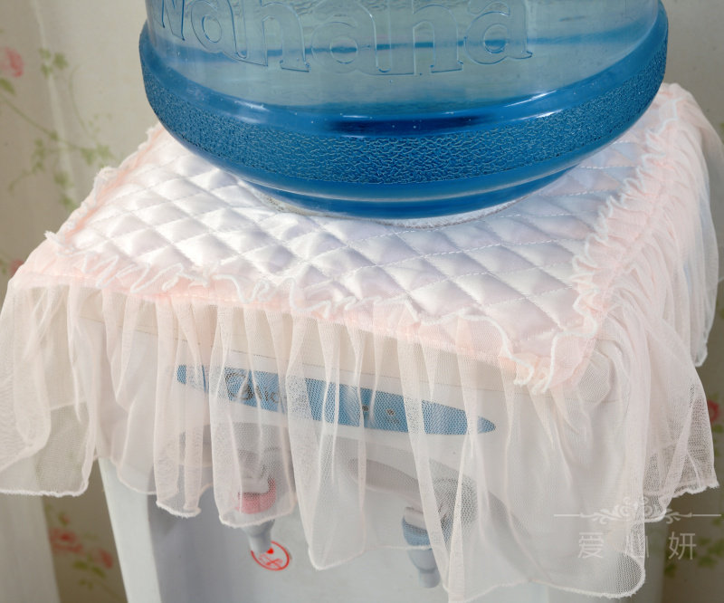 Romantic lace household water dispenser cover Korean drinking bucket