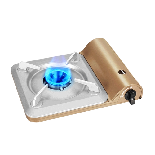 Карточная печь открытая печь Переносная дикая каска магнитная газовая газовая газовая плита.