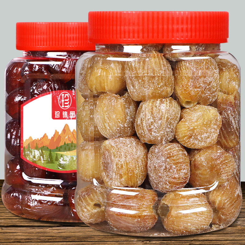 Golden Silk Honey Date 500g Net Heavy Crystal Date Non-nuclear Honey Date Delight Sugar Red Date Snack Bag Zongzi Soup Baking Raw Material