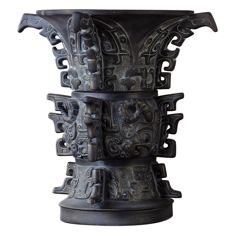 Jingdezhen ceramic jar three catties 5 empty wine bottles of archaize old hip flask wine household seal wine to hide