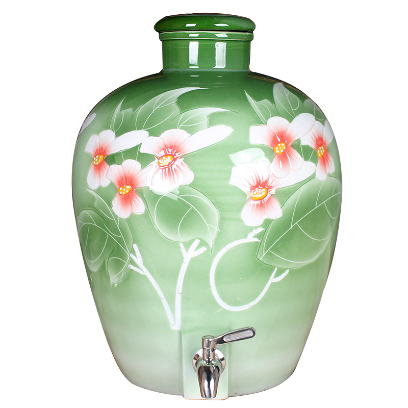 It sealed ceramic liquor jar 10 jins 20 jins 30 jins 50 jins hip mercifully whose home wine bottle