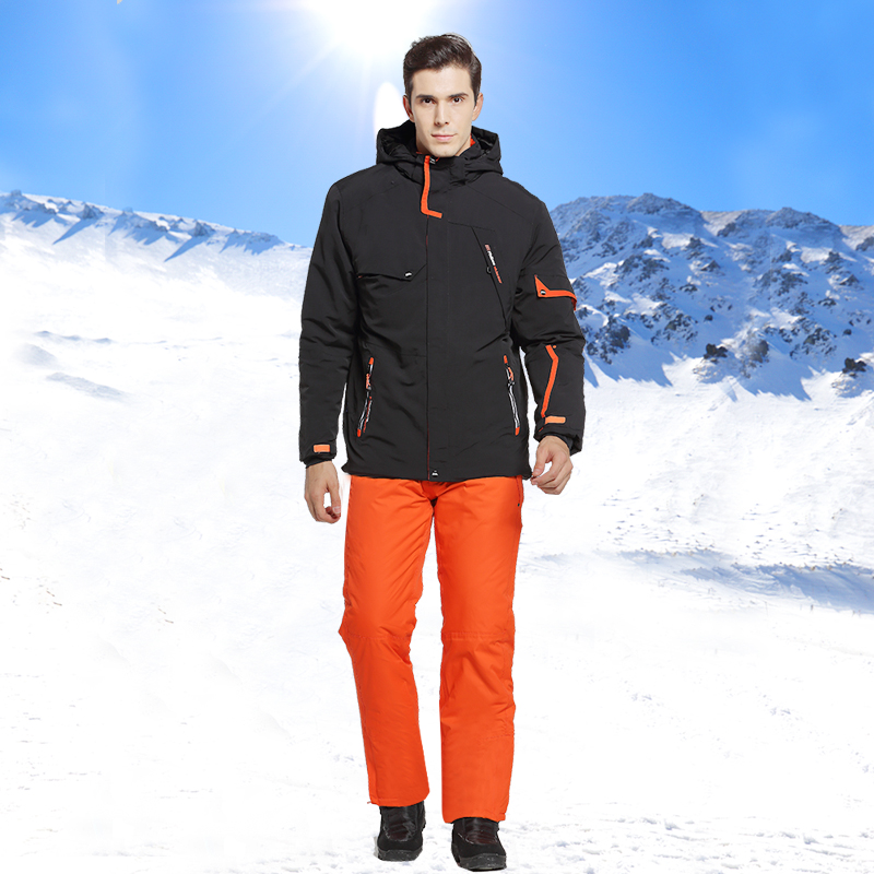 Fibi small elephant adult ski suit men's outdoor thickening warm and waterproof cotton sweatpants