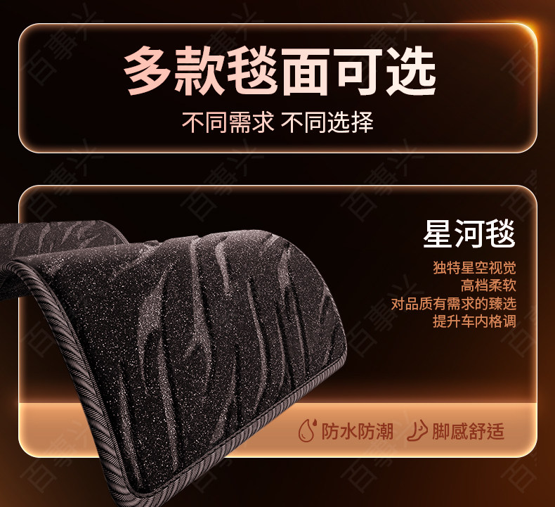Suitable for Changan Kuayue Xingta S5 Full-Coverage Floor Mats, Specialized for New Energy Single-Row Trucks, Tpe Front Row Floor Mats*