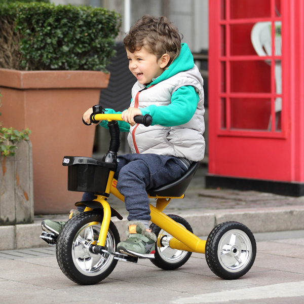 迪士尼正版授权 SWB 中世婴童 儿童脚踏三轮车玩具 优惠券折后￥98包邮（￥158-60）2色可选