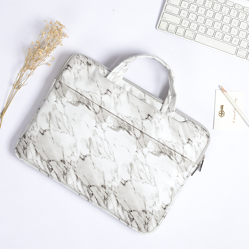 akr applies marble apple Xiaomi Dell 13 laptops handbag 15 6 inches 12 briefcases 14 personalities Cute Fashion 13 3 Cortex File Bags Men 15 Huawei HP 11