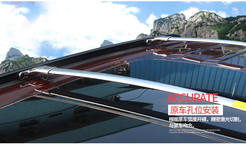 Tiger Di dành riêng cho 17 Ford Explorer giá hành lý crossbar explorer roof rack travel khung sửa đổi gia noc xe oto