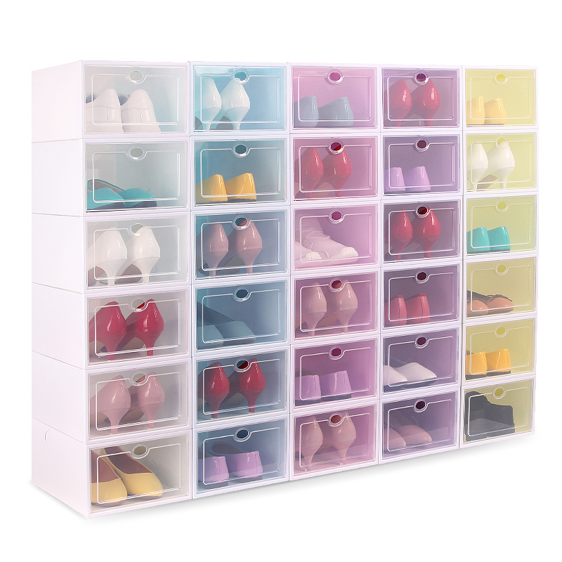 Clear Plastic Shoe Box Shoe Storage Cassette Housed Artifact Shoes