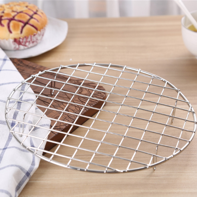 Food grade 304 stainless steel plus coarse thickened steam rack pan cushion steam grid pressure cooker electric cooker accessories