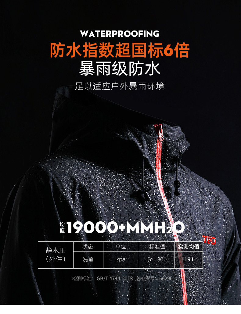 The first outdoor 第一户外 情侣款三合一冲锋衣 Plus会员凑单折后￥130 男、女多色可选