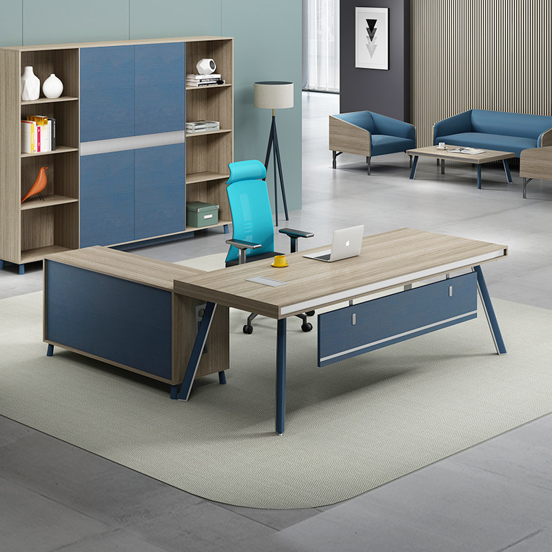 Boss table and chair combination simple modern single manager desk desk chief table office furniture