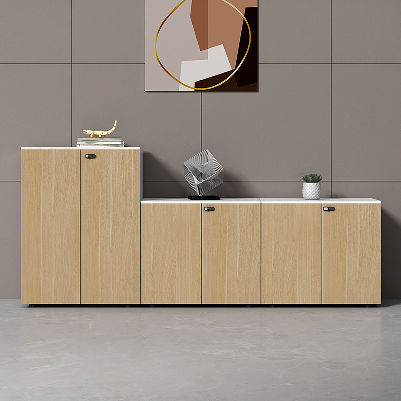 Office partition cabinet low cabinet printing into the work counter simple modern side cabinet cabinet storage wooden file cabinet