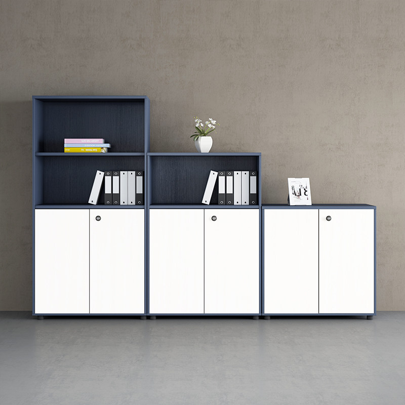 Office filing cabinet short cabinet simple modern data cabinet storage cabinet side cabinet high and low cabinet combination office furniture