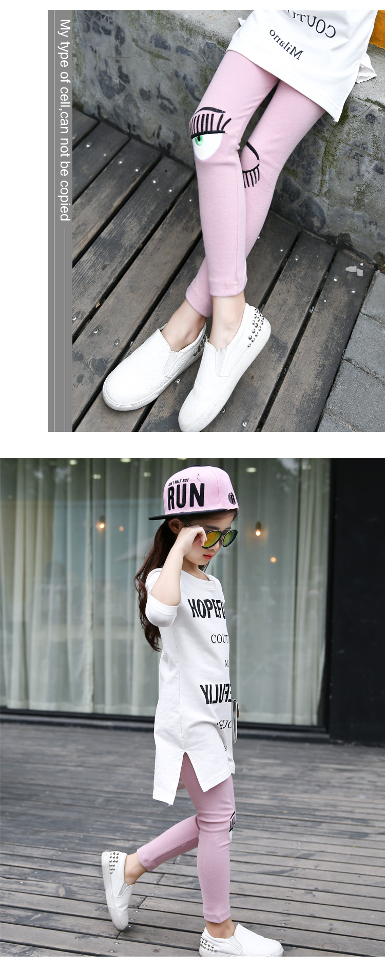 Pantalon fille en Toile de coton - Ref 2062142 Image 15