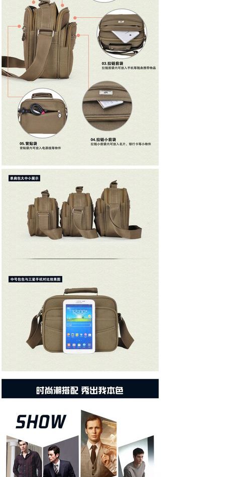 Vải dày nam và nữ túi Messenger túi kinh doanh túi Oxford vai túi du lịch túi vé gói túi ví balo da
