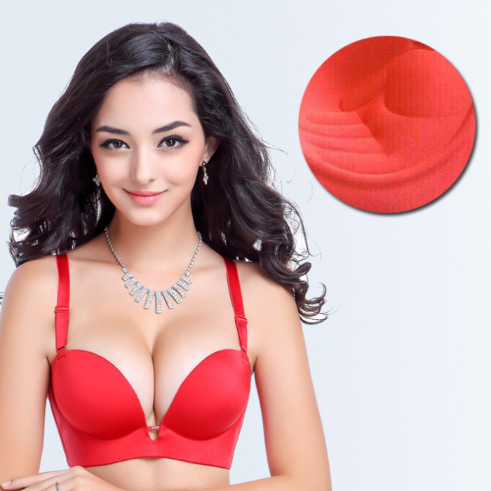 ngực nhỏ tụ tập điều chỉnh thép miễn phí áo ngực sexy áo ngực để nhận phụ nữ đồ lót sexy vú dày nhỏ ngực chương trình lớn.