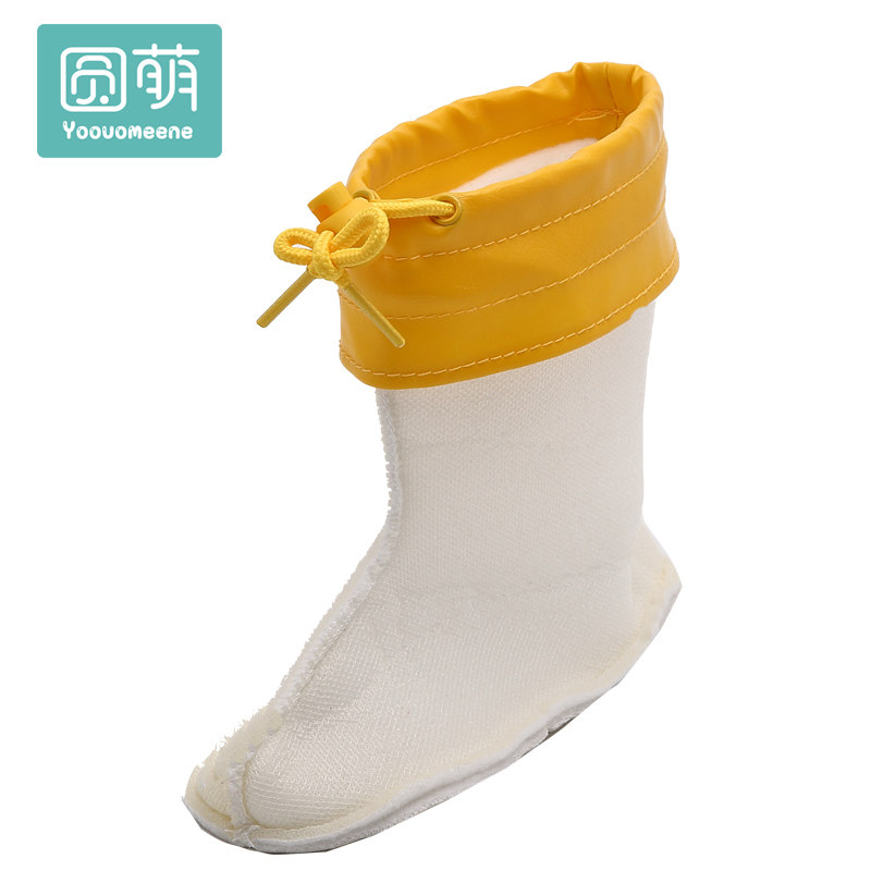 (not only for sale) Children's rain shoes liner Detachable Rain Boots Cotton Mullet Thickened Warm Lining Warm Rain Shoes Cover