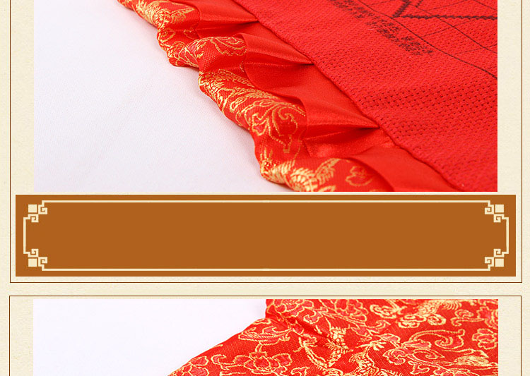 Mới màu đỏ đám cưới lễ hội cross stitch gối vợ chồng hôn nhân chỉ đơn giản là một cặp Bainianhaoge - Công cụ & phụ kiện Cross-stitch tranh thêu chữ thập bình hoa