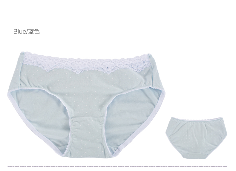 Butterfly Anfen đồ lót nữ đích thực cotton màu hồng gợi cảm quần short màu tím ren phụ nữ đồ lót tóm tắt L đồ lót