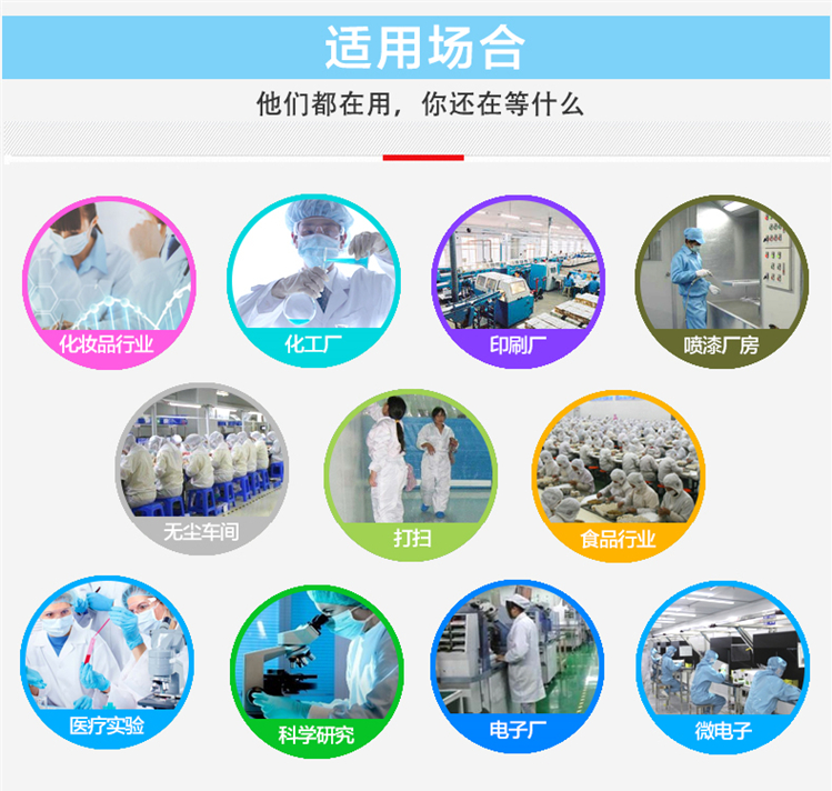 羽織防塵作業服長型静電気防止無塵服電子工場作業場食品衣青色白粉男女,タオバオ代行-チャイナトレーディング