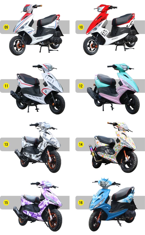 Thế hệ WISP có thể trên chiếc xe máy tốc độ xe máy 125cc động cơ unisex - mortorcycles