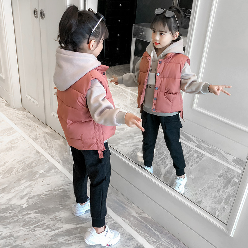 3 children's suits 2022 new 4 girls' autumn and winter clothes 5 suits 6 baby thickening 7 little girls three-piece suits Western style 9 years old - Taobao