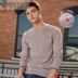 Bước chân sang trọng cho nam 2019 Áo len nam mới Cotton Cotton Màu cao cổ Áo len nam - Kéo qua thời trang nam Kéo qua