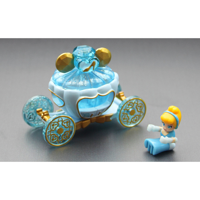 Tomy/Domeka Disney Alloy Car Model Female Toy Ornament Cinderella Pumpkin Carriage 993919