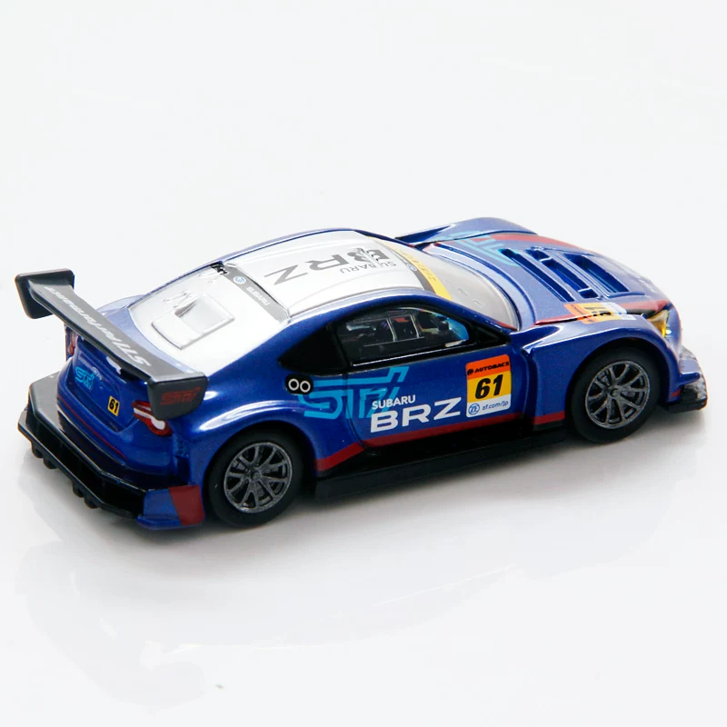 [TOMY/多美卡仿真合金小汽车模型黑盒旗舰版TP18斯巴鲁BRZ拉力赛车]