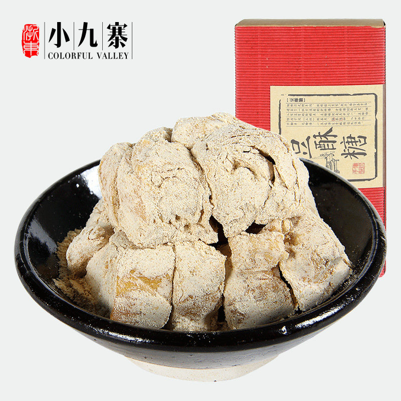 Zhejiang East Little Jiuzhai Ningbo special bean paste Traditional pastry with small eats snack companion gift box dress