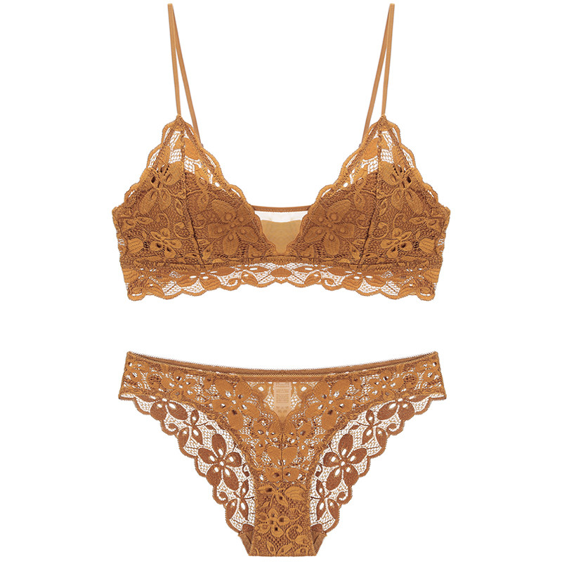 Woman's Secret Comfort Women Feel Thin in Europe and America No Steel Ring Method Lace Bra Hood Suit of Breasted Underwear-Taobao