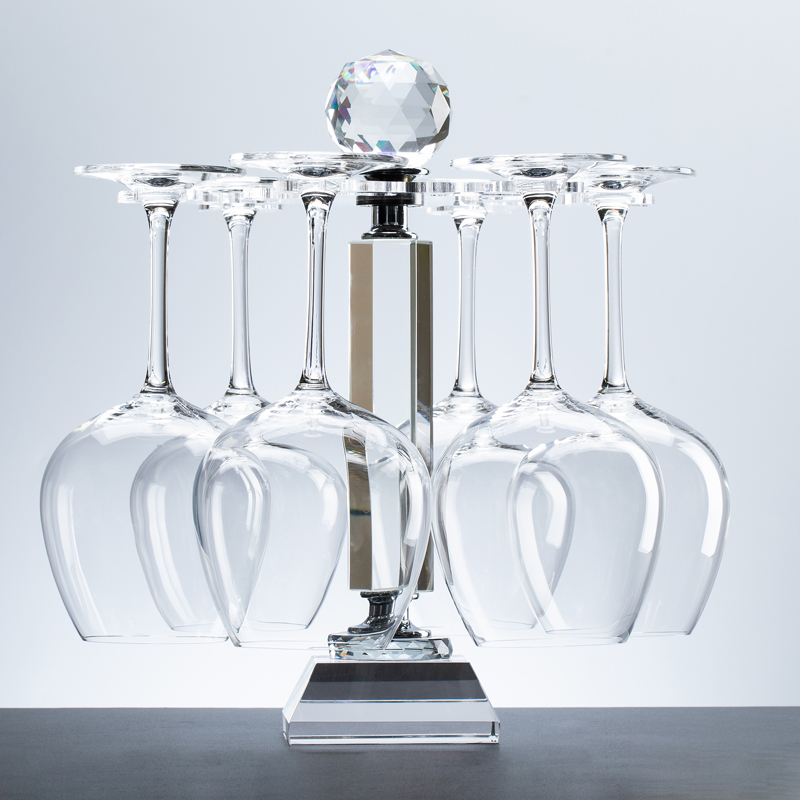 Household red wine glass set European wine glass holder crystal glass goblet 6 red wine glass decanter