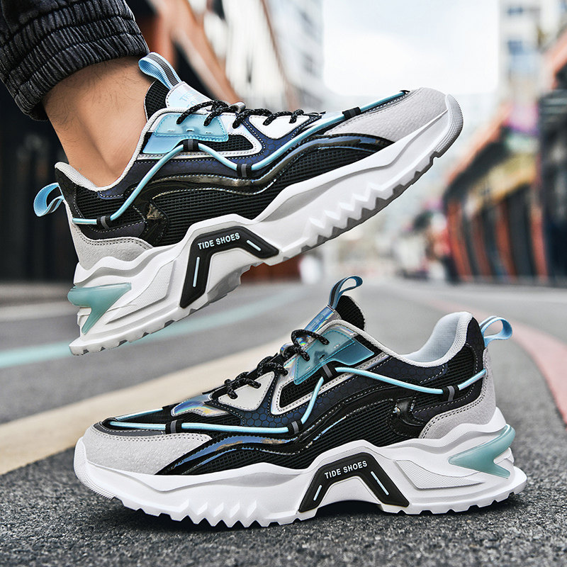 Shoes Men's Han version Trend 2022 New Summer 100 Hitchhiking Shoes Sneakers Sneakers Casual Men's Old Daddy Shoes