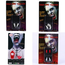Halloween cos dentures with Blood vampire teeth wolf teeth props White cute tiger teeth horror cat demon teeth