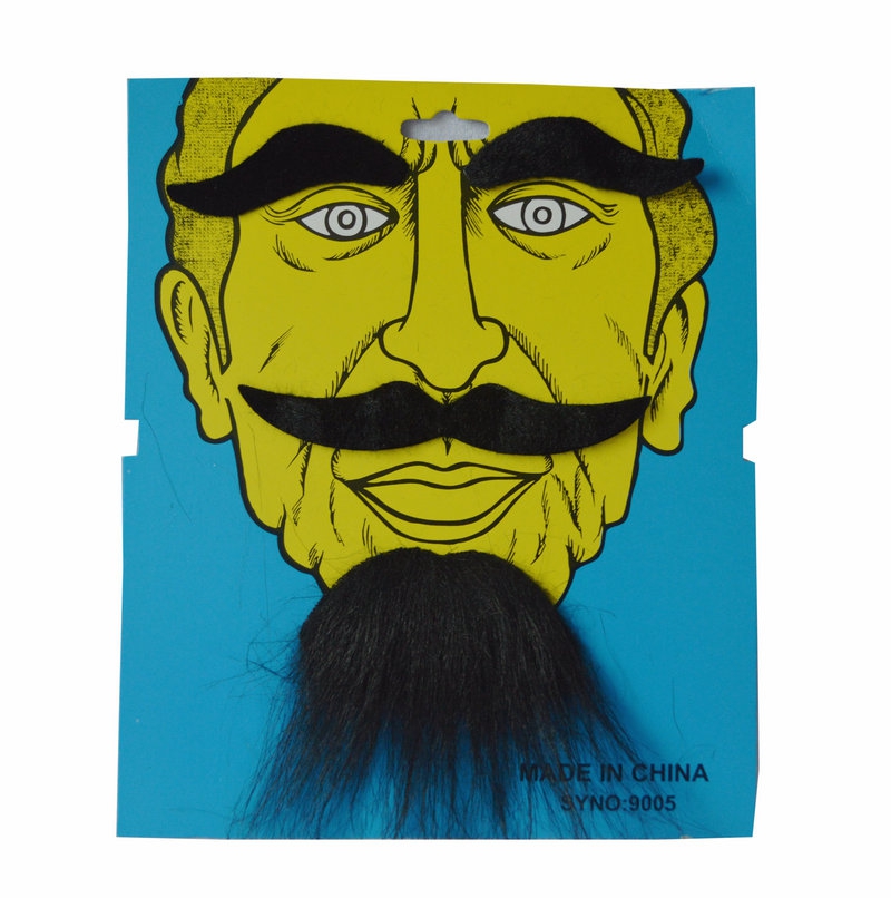 April Fool's Day Funny Beard cosplay Performance Props Makeup Fake Beard Men's Beard Fake Beard