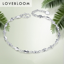 Platinum Bracelet Women Pt950 Fashion Platinum Carambola Bracelet Pagtin Chain Pt999 Fine Solid Handwear ring