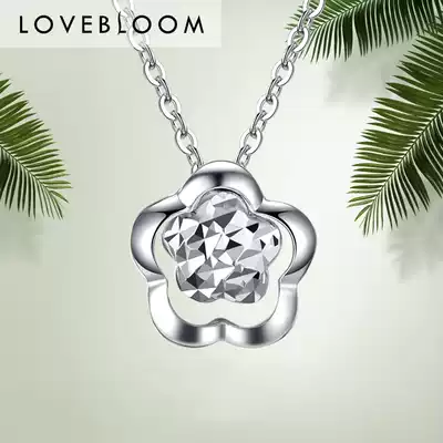 Pt999 platinum pendant women Pt950 platinum necklace choker element chain bkin chain pure Berkin single drop