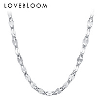 Pt950 Platinum Platinum Necklace Female Fashion Necklace Lip Chain for Girlfriend Perkin Joker