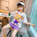 Trẻ em của chiếc váy cô gái mùa hè váy 2020 mùa hè mới của Hàn Quốc phiên bản của phong cách thời trang trong những đứa trẻ lớn dễ thương braid cô gái bộ thủy triều 