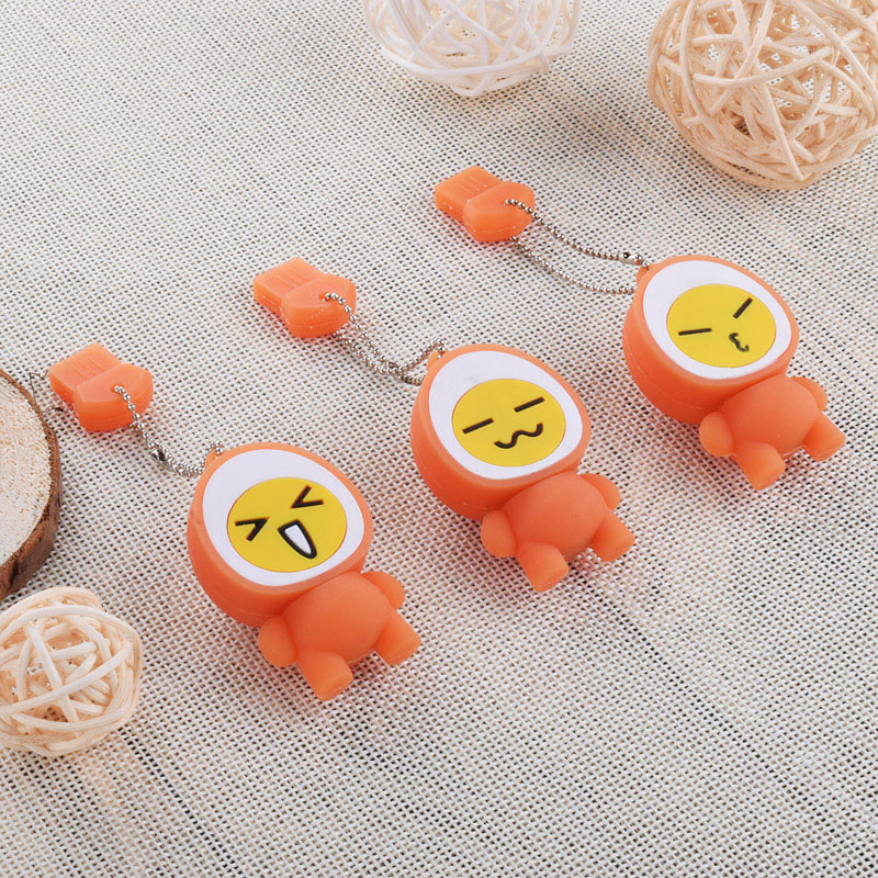 KOOTION cartoon flash drive 32g cute creative braised egg mini student waterproof high-speed mobile computer USB flash drive 32g