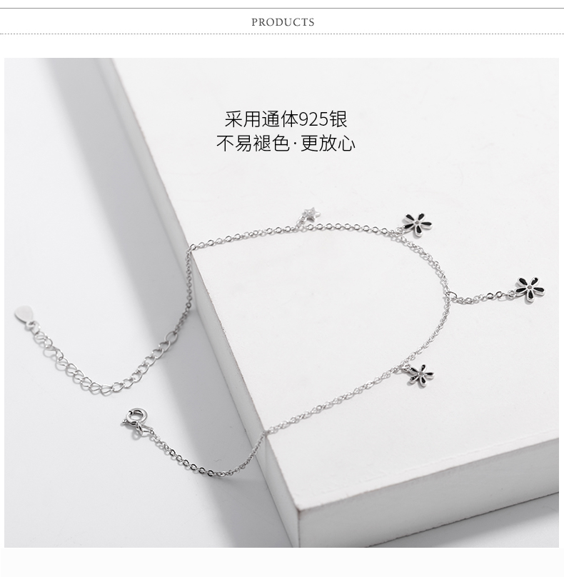 Chaine de cheville Femme TWINSTYLE     en Argenterie - Ref 3101678 Image 9
