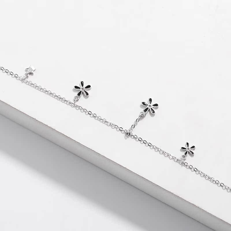 Chaine de cheville Femme TWINSTYLE     en Argenterie - Ref 3101678 Image 4