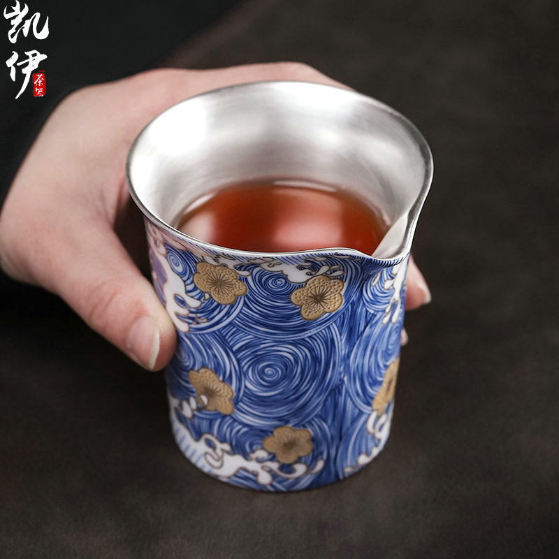Enamel playmates toys empty coppering. As silver 999 jingdezhen ceramic fair keller cup points have a cup of tea sea tea tea