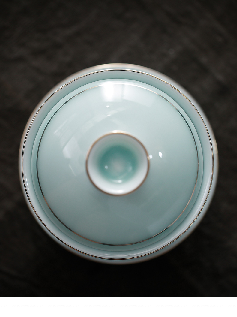 Celadon fuels the kung fu tea sets the teapot big household jingdezhen ceramic tea sets tea tea cups